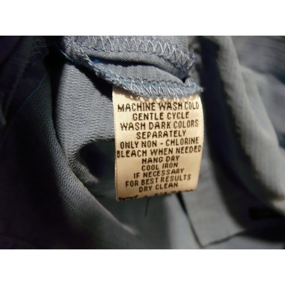 Tommy Bahama Button Up Shirt Mens XL Blue Silk Camp Minimalist Heritage Relax